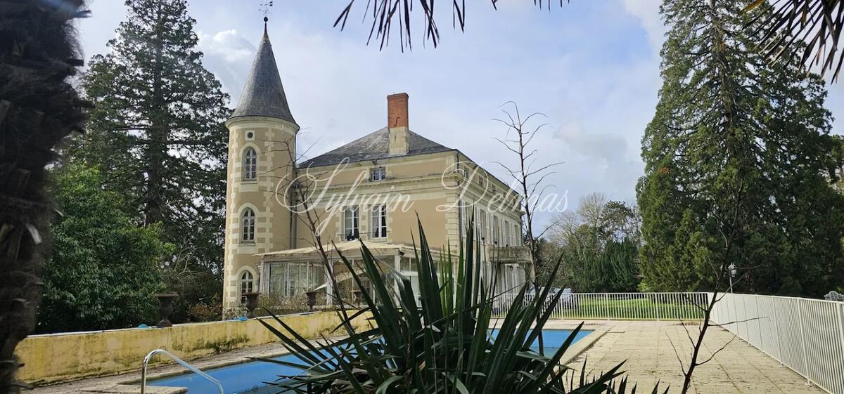 La Roche Posay château XIXème restauré 1500 m2 sur 4.5 hectares 1.680 M€