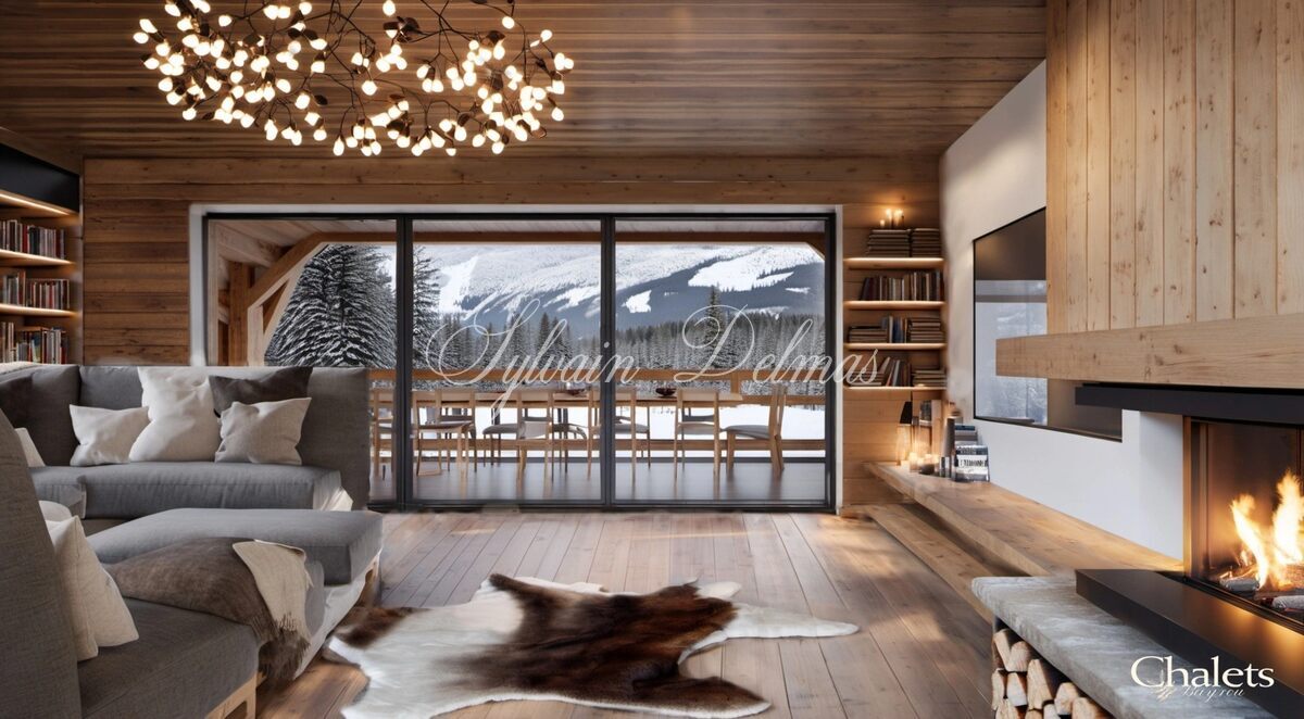 SERRE CHEVALIER LE MONETIER LES BAINS Chalets d'exception de 448,55 m²