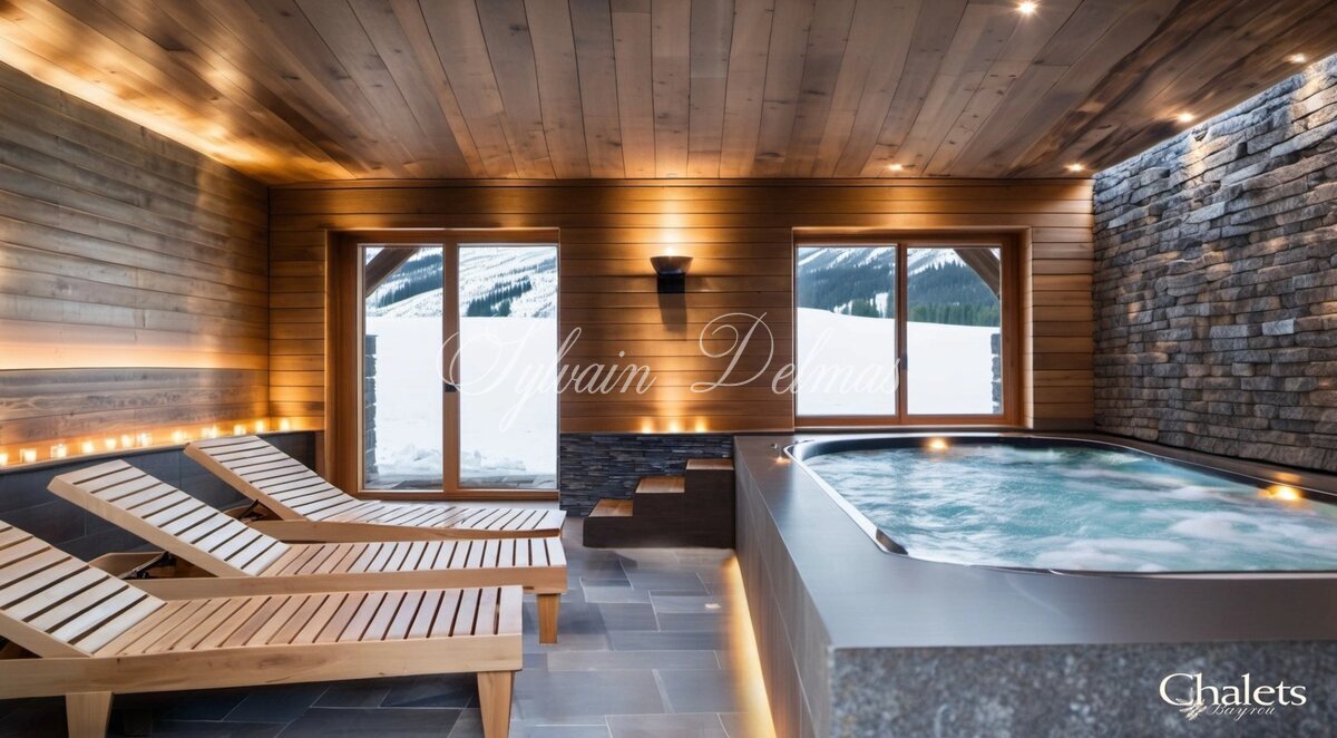 SERRE CHEVALIER LE MONETIER LES BAINS Chalets d'exception de 448,55 m²