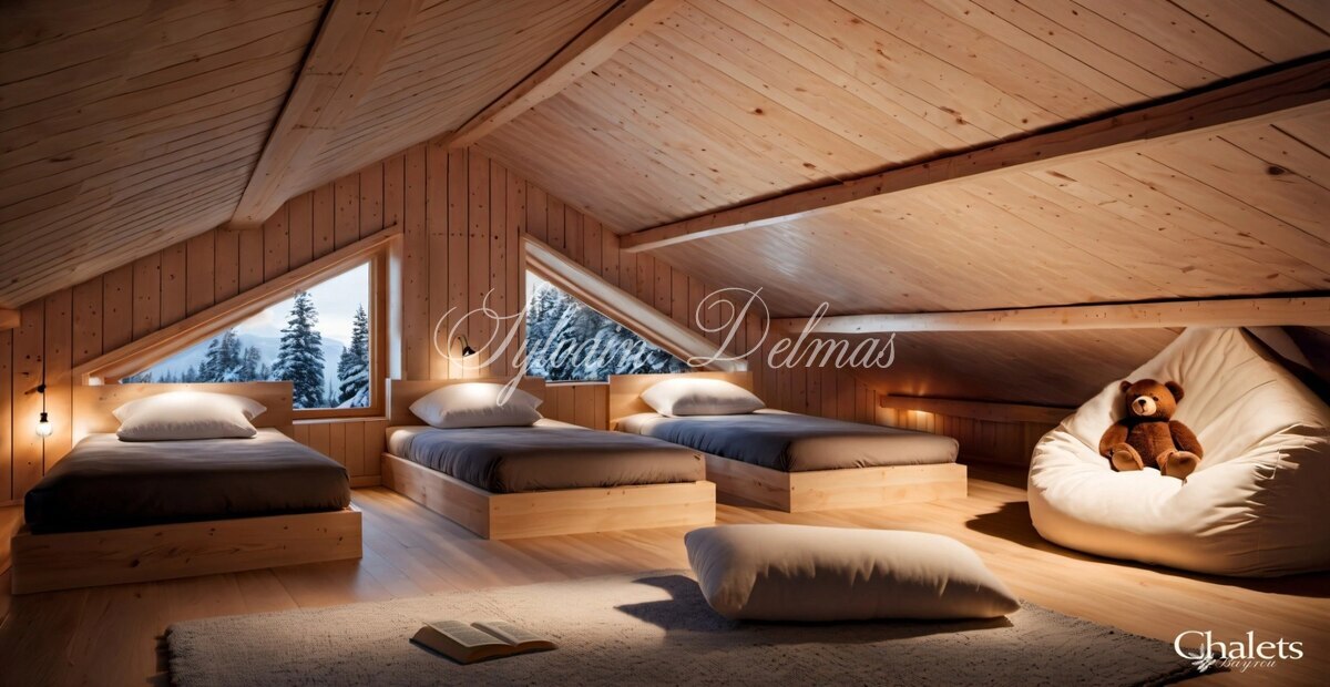 SERRE CHEVALIER LE MONETIER LES BAINS Chalets d'exception de 448,55 m²