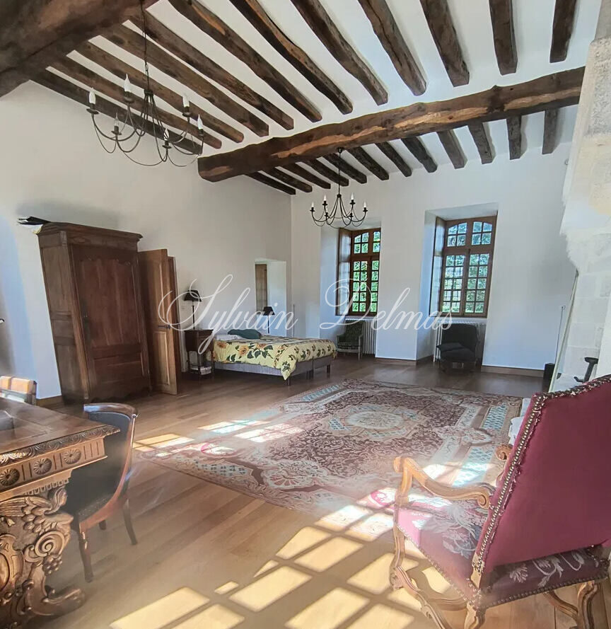 Château du XVII eme situe à 25 min de Limoges sur a magnifique plan d'eau et un parc de 27ha