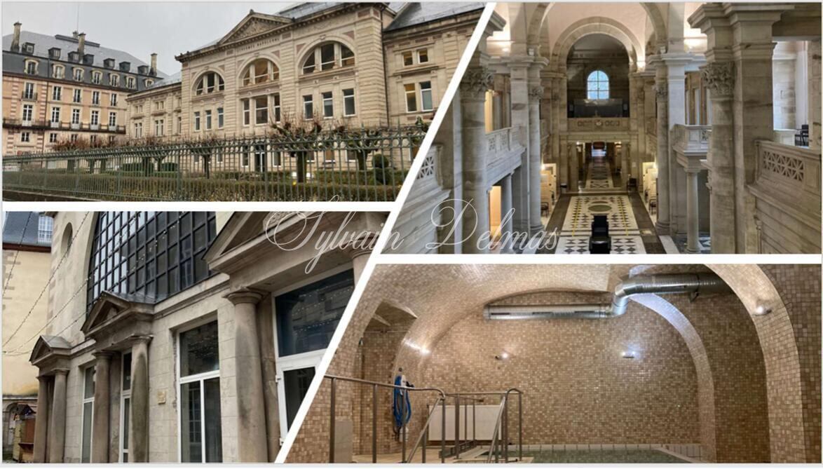 Hotel, restaurant, thermes de 14000m2  avec 110 chambres.