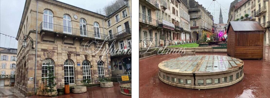 Hotel, restaurant, thermes de 14000m2  avec 110 chambres.