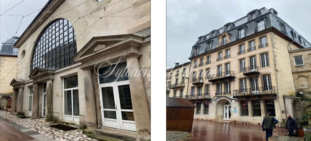 Hotel, restaurant, thermes de 14000m2  avec 110 chambres.