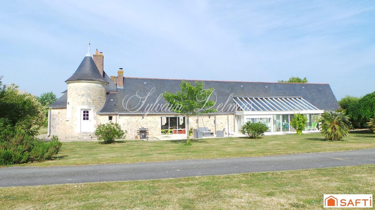 Propriete sur plus de 5 hectares nord de Tours