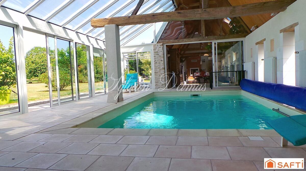 Propriete sur plus de 5 hectares nord de Tours