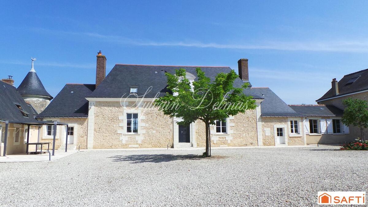 Propriete sur plus de 5 hectares nord de Tours