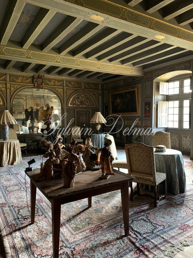 Superbe château Renaissance en Anjou.