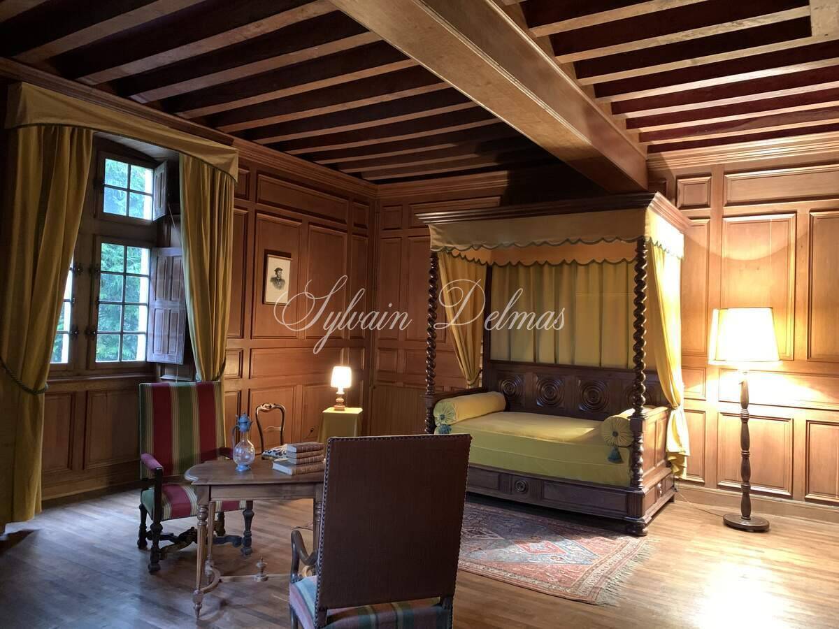 Superbe château Renaissance en Anjou.