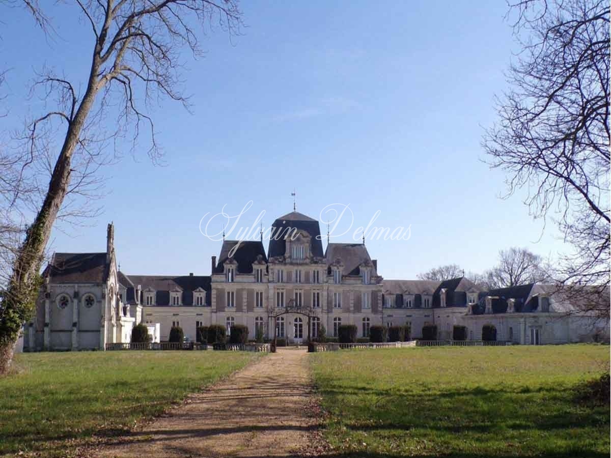 Château — Chateau XVIIIe proche d'ANGERS - 1900 m² - 24 chambres