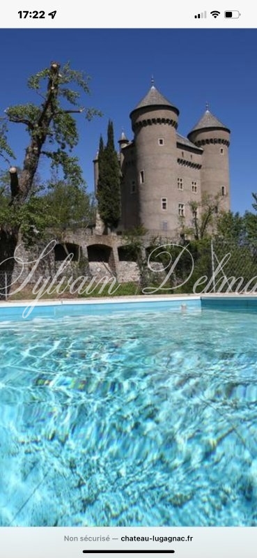 Château médiéval proche du pont de Millau