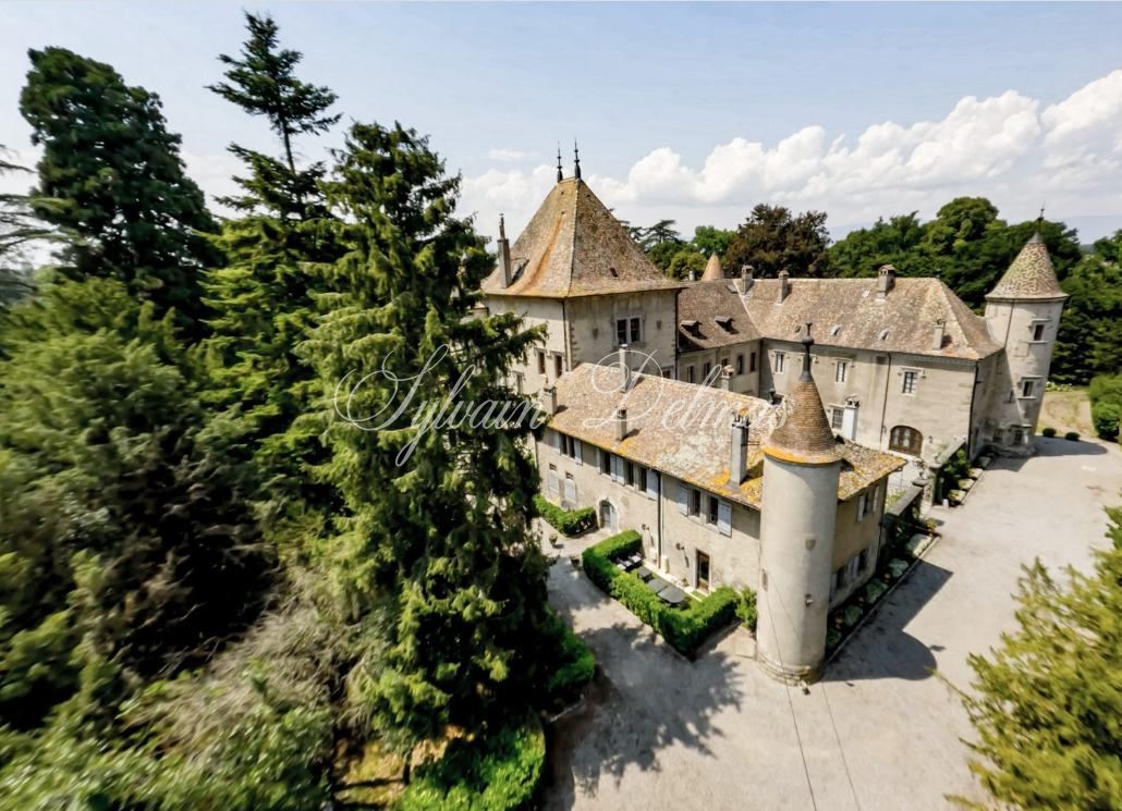 Château — EXCEPTIONNEL ET UNIQUE A VENDRE CHATEAU SUR LE LAC LEMAN