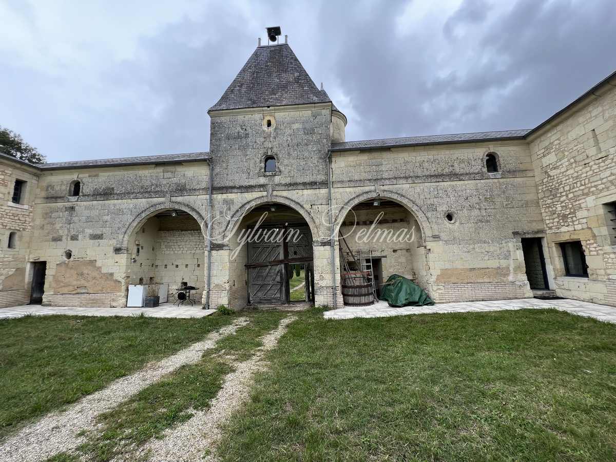 Château — AUTHENTIQUE CHATEAU XIV et XVII° proche de Chinon
