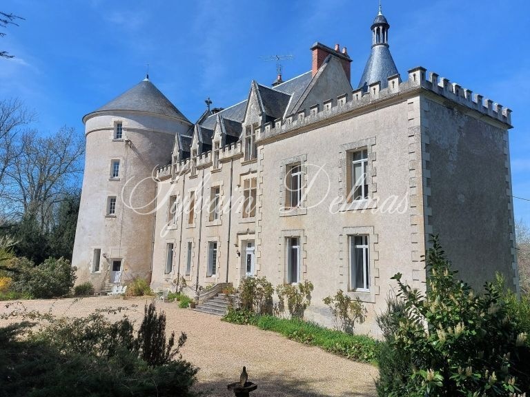 Charmant petit château surplombant la rivière au coeur la Brenne