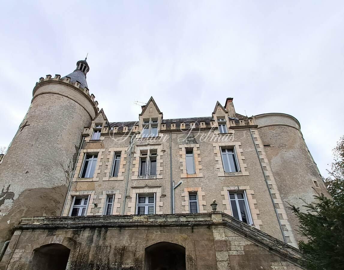 Charmant petit château surplombant la rivière au coeur la Brenne