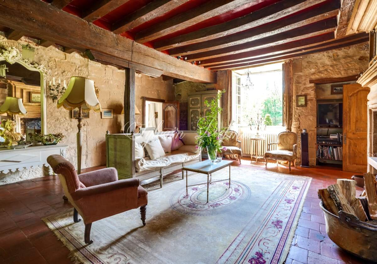 Manoir — A 1H50 de PARIS impressionnant ensemble immobilier du XV et XIXème