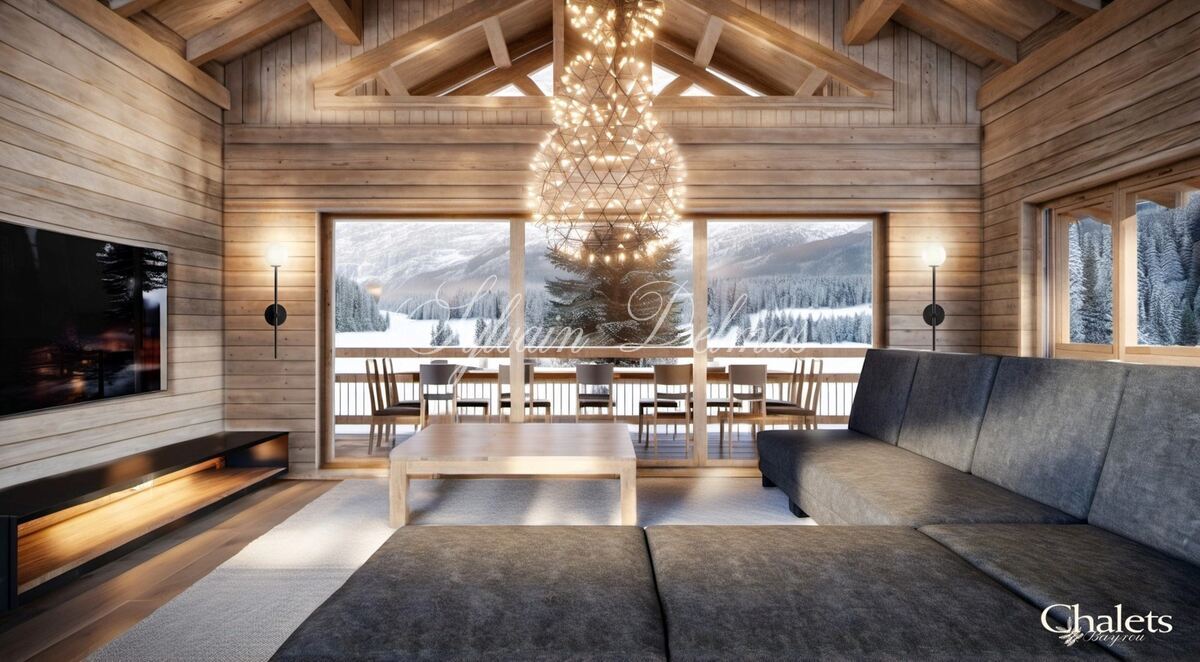 SERRE CHEVALIER LE MONETIER LES BAINS Chalets d'exception de 448,55 m²
