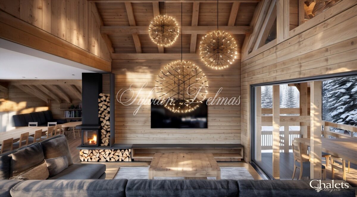 SERRE CHEVALIER LE MONETIER LES BAINS Chalets d'exception de 448,55 m²