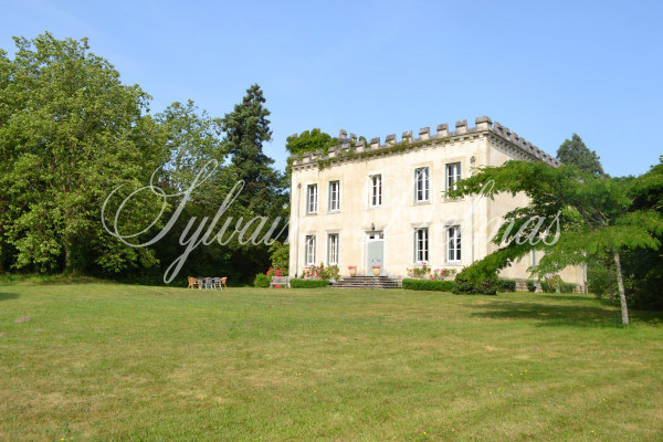 Château en Charente, 1,2 hectare, Piscine, Environnement paisible - Confolens