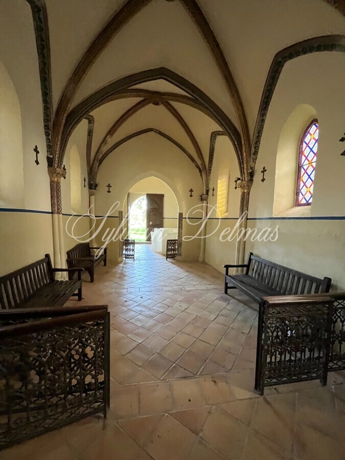 Château — CHATEAU XVIII sur 70 ha, VUE PANORAMIQUE PYRÉNÉES