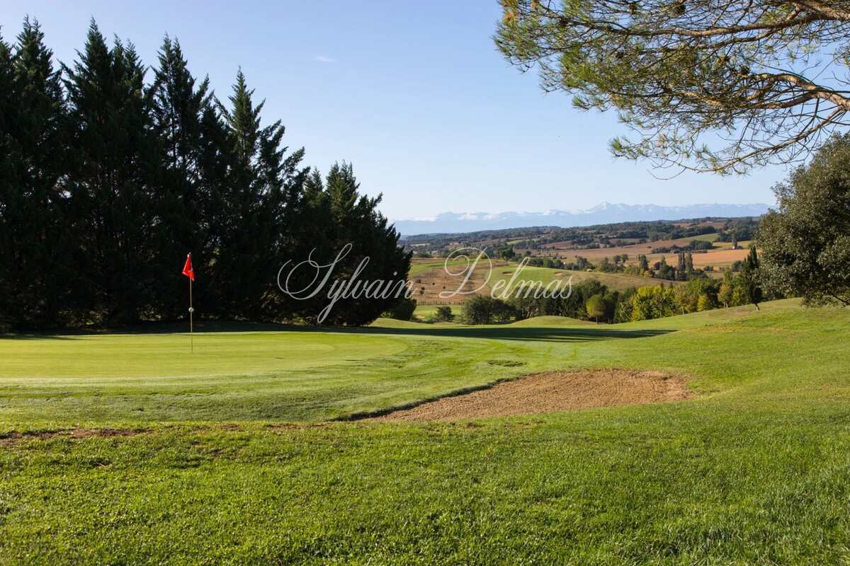 Château — CHATEAU XVIII sur 70 ha, VUE PANORAMIQUE PYRÉNÉES