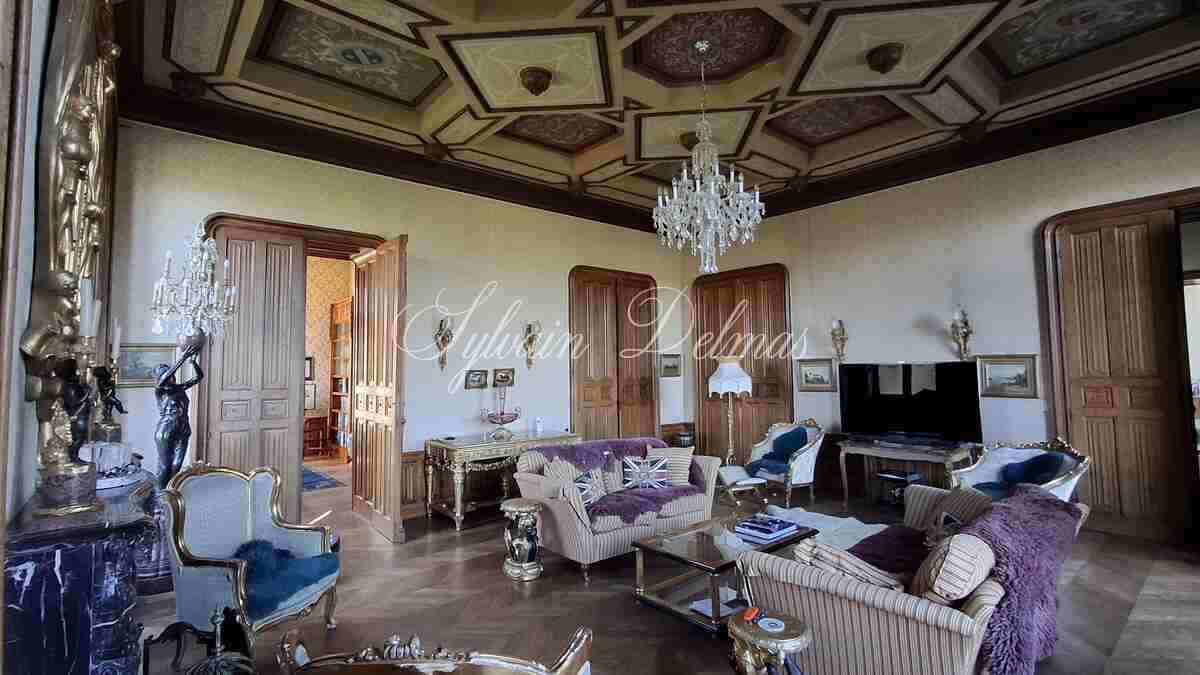Propriété équestre — Beau château  XIX eme à vendre en Haut-Anjou.