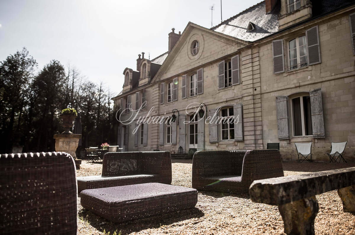 Château à 10 min de Tours de 500m2 sur un magnifique parc de 5ha.