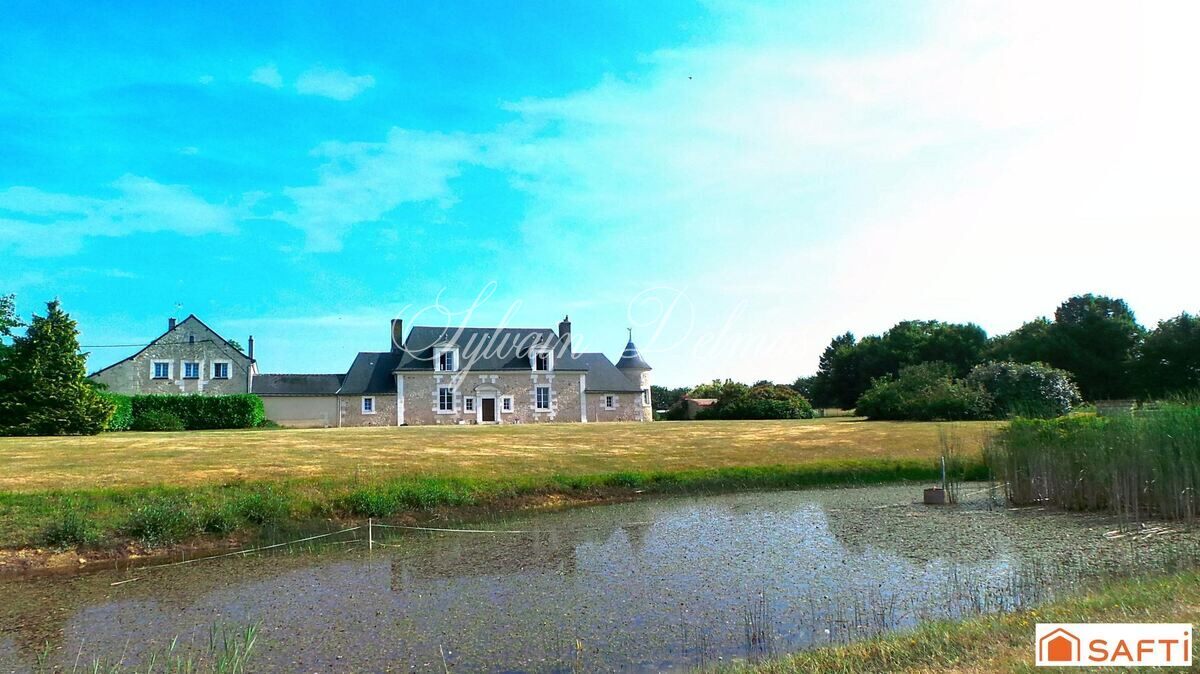 Propriete sur plus de 5 hectares nord de Tours