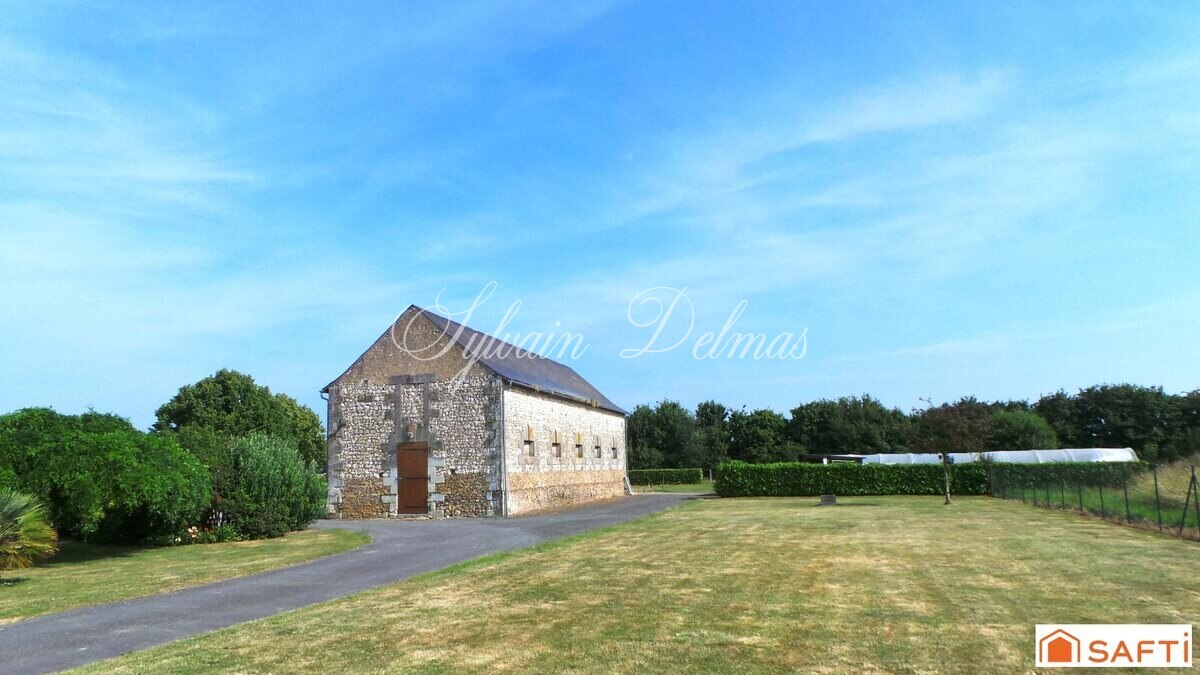 Propriete sur plus de 5 hectares nord de Tours