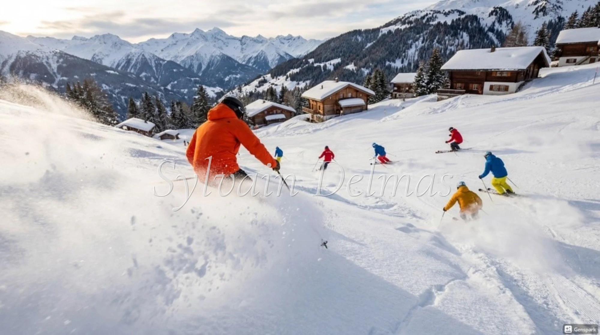 ENSEMBLE ALPIN ULTRA-PREMIUM de 3 400 m² à TIGNES (73) 5 Chalets haut de gamme , accès ski au pied, vue, piscine